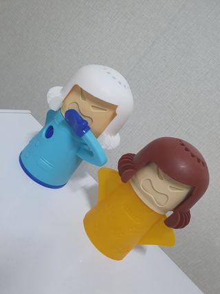 원달러샵 찌든때 굿바이 앵그리마마 전자레인지 스팀클리너 + 쿨마마 냉장고 탈취제 — 5점을 준 리뷰어가 2020년 12월 올린 사용 사진