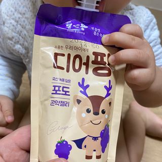 [몸엔용] 우리 아이 건강간식, 달콤한 녹용곤약젤리 디어팡 4종 — 5점을 준 리뷰어가 2022년 4월 올린 사용 사진