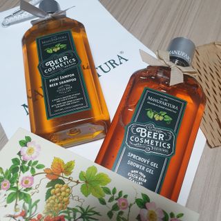 체코 비건화장품 마뉴팍투라 향좋은 천연 맥주샴푸 맥주샤워젤 — 5점을 준 리뷰어가 2022년 5월 올린 사용 사진