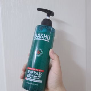 다슈코리아 다슈 데일리 아크네 릴렉스 바디워시 500ml — 5점을 준 리뷰어가 2021년 3월 올린 사용 사진