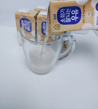 소화가 잘되는 우유 국산 5곡 미숫가루 — 5점을 준 리뷰어가 2021년 9월 올린 사용 사진