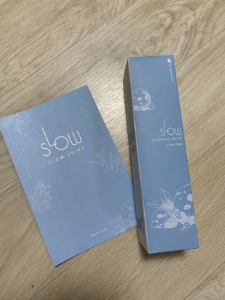 슬로우 스킨스 슬로우 화산송이 클렌징 워터 — 5점을 준 리뷰어가 2021년 4월 올린 사용 사진