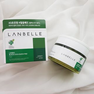 랑벨 랑바이오 블랙 시카 퀵 패드 100매 (3초 쿨링/3분 흡수, 블랙비 프로폴리스/시카 4종 함유, 대용량) — 4.5점을 준 리뷰어가 2022년 3월 올린 사용 사진