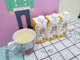 메디웰 페디아드링크 미니 바나나맛 — 5점을 준 리뷰어가 2021년 7월 올린 사용 사진