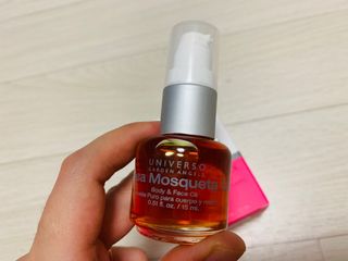 유니베르소 로즈힙 오일 15ml — 5점을 준 리뷰어가 2021년 7월 올린 사용 사진