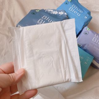 블루블루 유기농 순면 커버 생리대 — 4점을 준 리뷰어가 2021년 1월 올린 사용 사진