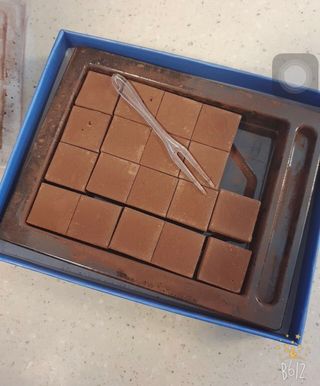 연말/새해선물 요즘 트렌드 오트밀크 생초콜릿 호불호 없는 카카올라 Bast 밀크생초콜릿 — 5점을 준 리뷰어가 2021년 10월 올린 사용 사진
