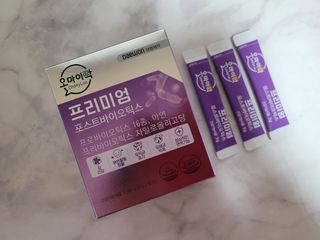[유산균] 오마이락 프리미엄 포스트바이오틱스 30P — 5점을 준 리뷰어가 2022년 11월 올린 사용 사진