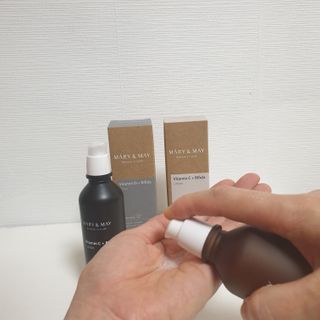 마리엔메이 비타민C 비피다 로션 + 비타민 B5 비피타 토너 — 5점을 준 리뷰어가 2021년 8월 올린 사용 사진