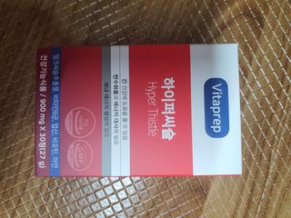 뉴트리션팩토리 비타프렙 하이퍼씨슬 밀크씨슬 900mg — 1점을 준 리뷰어가 2021년 7월 올린 사용 사진