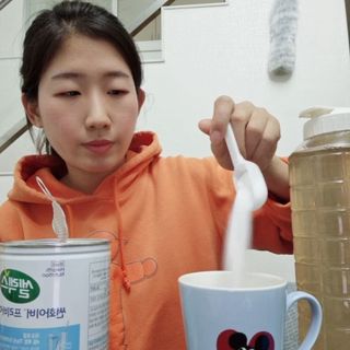 셀렉스 썬화이버 프리바이오틱스 — 5점을 준 리뷰어가 2021년 12월 올린 사용 사진