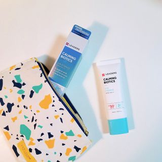 리더스코스메틱 리더스 카밍 바이오틱스 선 에센스 SPF 50+ PA++++ — 5점을 준 리뷰어가 2022년 5월 올린 사용 사진