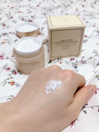 Dr.느루벗 느루벗 링클 솔루션 콘센트레이트 스네일 탄력 달팽이 크림 80g — 5점을 준 리뷰어가 2021년 2월 올린 사용 사진