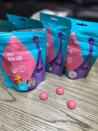 푸름웰니스 라바 쑥쑥구미 36g — 5점을 준 리뷰어가 2022년 4월 올린 사용 사진