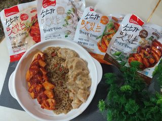 굽네몰 [굽네] 소스가 맛있는 닭가슴살 슬라이스 4종 — 5점을 준 리뷰어가 2021년 11월 올린 사용 사진