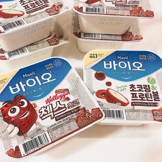 매일바이오 토핑요거트 — 5점을 준 리뷰어가 2021년 6월 올린 사용 사진
