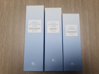 페브유 / FABYOU 페브유 pH5.5 캐모마일 젤 클렌징 폼 + 클렌징 오일 + 토너 3종 세트 — 5점을 준 리뷰어가 2021년 7월 올린 사용 사진