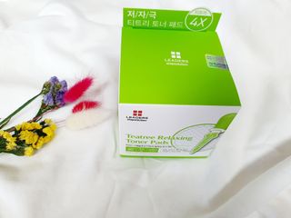 리더스코스메틱 리더스 스텝솔루션 티트리 릴렉싱 토너 패드 — 5점을 준 리뷰어가 2022년 5월 올린 사용 사진