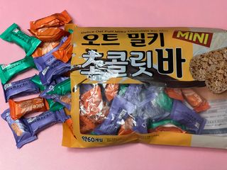 델리스 오트 밀키 초콜릿 바 — 5점을 준 리뷰어가 2023년 1월 올린 사용 사진