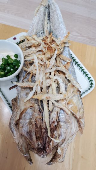 [오늘바스켓] 용대리 손질하늘태 130g — 5점을 준 리뷰어가 2021년 6월 올린 사용 사진
