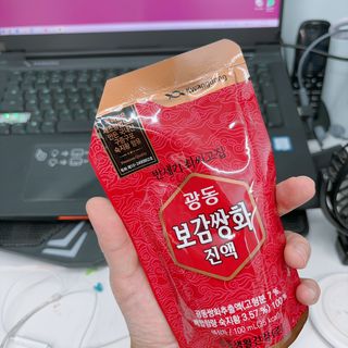 광동생활건강 [광동]진하고 깊은 풍미, 광동 보감쌍화진액 100mL * 18포 — 5점을 준 리뷰어가 2024년 8월 올린 사용 사진