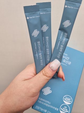 클린24시간 슬림앤유산균 1박스 (3.5g X 15포) — 5점을 준 리뷰어가 2022년 9월 올린 사용 사진
