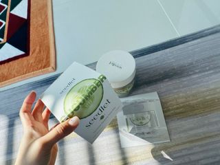 씨드렛 큐컴버 수딩 토너 패드 — 4점을 준 리뷰어가 2023년 2월 올린 사용 사진