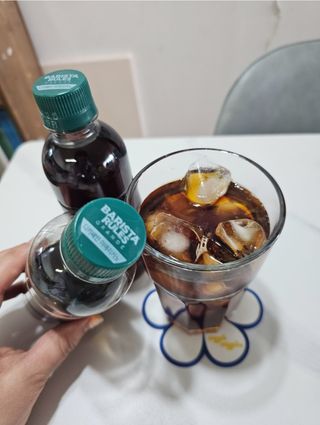 무라벨 바리스타룰스 디카페인 아메리카노 — 5점을 준 리뷰어가 2024년 4월 올린 사용 사진