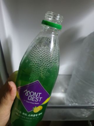 몽베스트 Montbest with Sparkling water Lemon OR Lime 20병(랜덤) — 5점을 준 리뷰어가 2022년 7월 올린 사용 사진