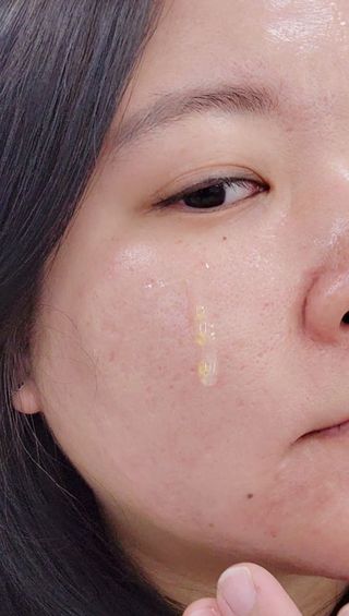 에센느 닥터 멜라닌 화이트닝 앰플 — 5점을 준 리뷰어가 2023년 5월 올린 사용 사진