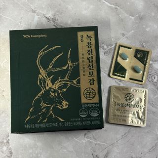 광동생활건강 [광동] 녹용전립선보감 (700mg x 56정) — 5점을 준 리뷰어가 2025년 1월 올린 사용 사진