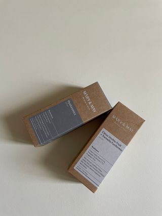 마리엔메이 히알루로닉스 세럼 + 청귤 흰목이버섯 추출물 세럼 — 5점을 준 리뷰어가 2021년 8월 올린 사용 사진