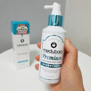 모두발라 탈모집중케어 헤어토닉 — 5점을 준 리뷰어가 2021년 12월 올린 사용 사진