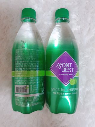 몽베스트 Montbest with Sparkling water Lime20병 — 5점을 준 리뷰어가 2022년 5월 올린 사용 사진