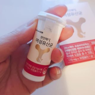 메이준뉴트리 메이준쎌 편안해질 여성유산균 — 5점을 준 리뷰어가 2021년 1월 올린 사용 사진