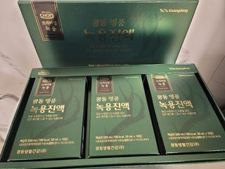 광동생활건강 광동 명품 녹용진액 50mL x 30포 — 5점을 준 리뷰어가 2023년 4월 올린 사용 사진