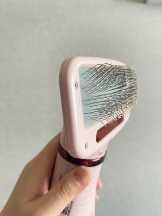 아베크 펫 강아지 고양이 애견 에어 브러쉬 드라이기 올인원 — 5점을 준 리뷰어가 2021년 7월 올린 사용 사진