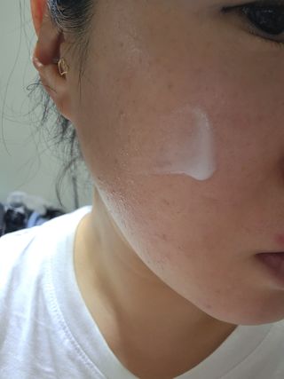 아이디플라코스메틱 아이디 페이스핏 플러스 앰플 — 4점을 준 리뷰어가 2021년 10월 올린 사용 사진