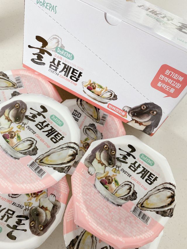 도레파스 굴삼계탕 - 강아지용 리뷰 사진