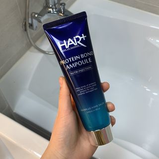 헤어플러스 단백질탈모샴푸 500ml+단백질본드앰플 145ml — 5점을 준 리뷰어가 2021년 3월 올린 사용 사진