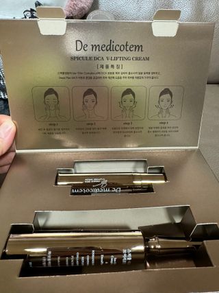 MF[더메디코템] 스피큘 DCA V리프팅 크림 — 5점을 준 리뷰어가 2024년 4월 올린 사용 사진