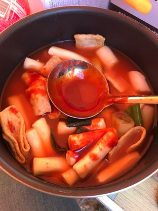 응큼떡볶이 — 5점을 준 리뷰어가 2021년 3월 올린 사용 사진