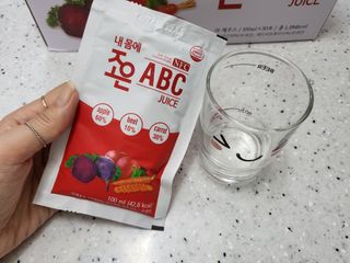 농업회사법인조은 내 몸에 조은 ABC 주스 — 5점을 준 리뷰어가 2021년 10월 올린 사용 사진