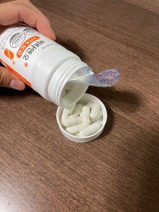 프리마인 성큼다가온 봄, 이너뷰티를 챙겨야 피부도 화사하게, 컨디션도 활기차게. 흡수율을 높인 고효율 비타민. — 5점을 준 리뷰어가 2022년 9월 올린 사용 사진