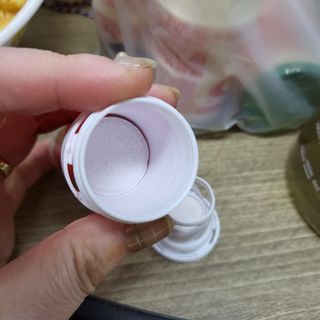 [슬림드랍 석류맛] 건기식 다이어트 보조제 겸 비타민 — 5점을 준 리뷰어가 2022년 2월 올린 사용 사진