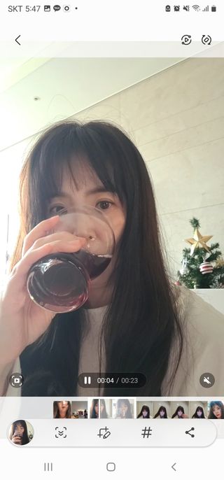 [바이윙클] 페르시아 유기농 석류 착즙주스 750ml 2병 + 선물박스 세트 — 5점을 준 리뷰어가 2022년 3월 올린 사용 사진