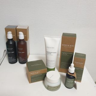 마리엔메이 센서티브 수딩 젤 크림 + 어성초 티트리 추출물 세럼 + 어성초 티트리 모공 클렌징 폼 — 5점을 준 리뷰어가 2021년 8월 올린 사용 사진