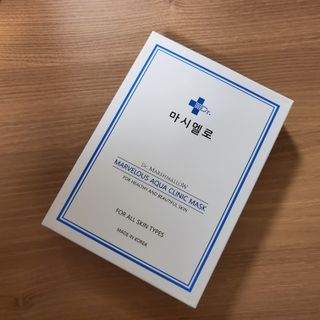 닥터마시멜로 닥터마스멜로 마블러스 아쿠아 클리닉 마스크 — 3점을 준 리뷰어가 2021년 6월 올린 사용 사진