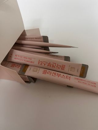 더리틀스 콜라겐부스터 — 4.5점을 준 리뷰어가 2023년 1월 올린 사용 사진