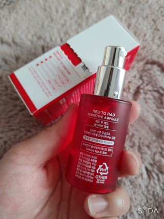 레드투래드 센서티브 어메이징 앰플 30ml — 4점을 준 리뷰어가 2021년 11월 올린 사용 사진